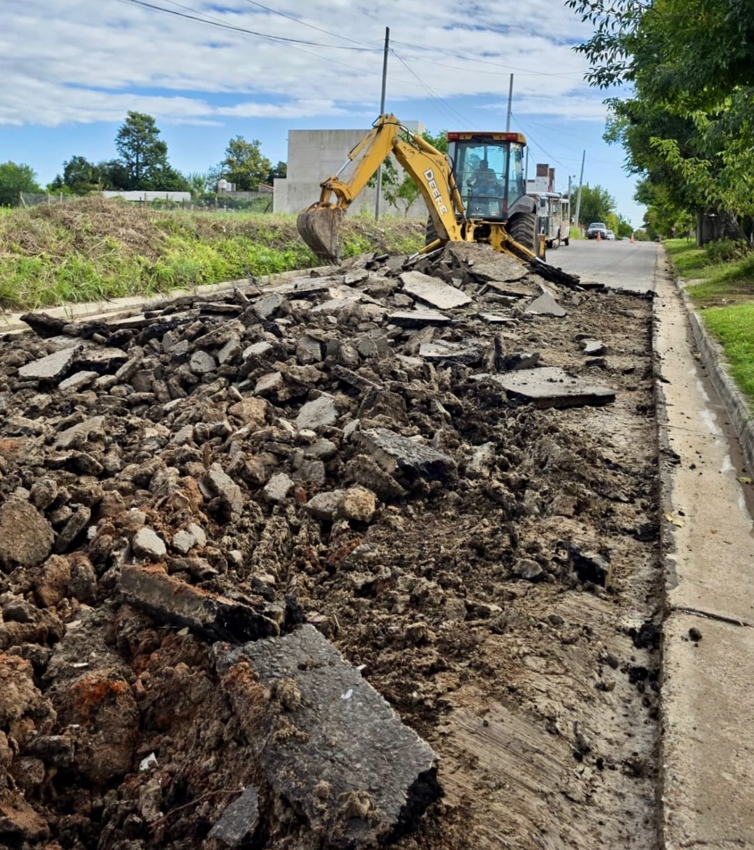 Corte de tránsito en calles Echagüe y Boca de Tigre por trabajos de repavimentación
